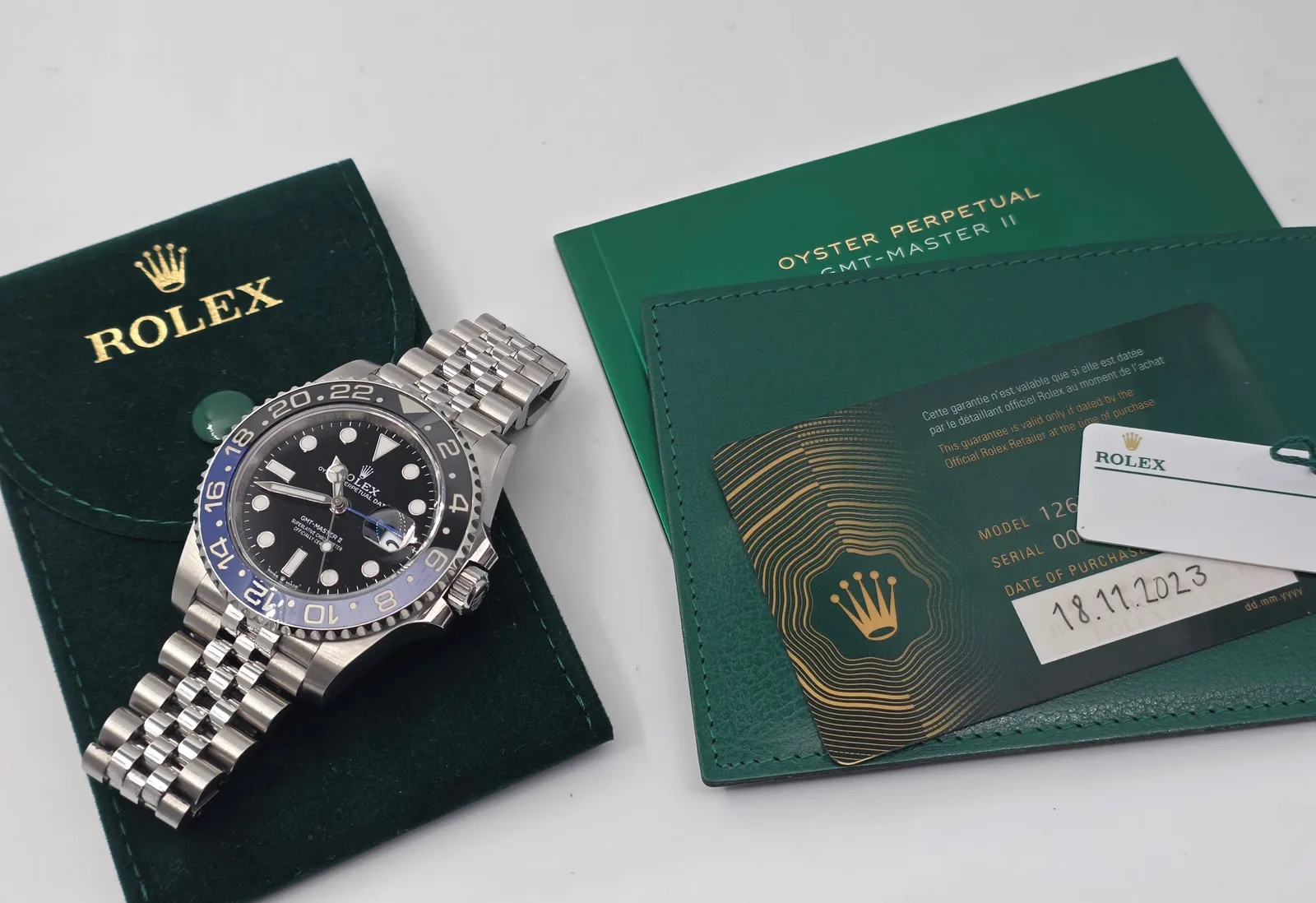 Rolex GMT-Master II "Batgirl"