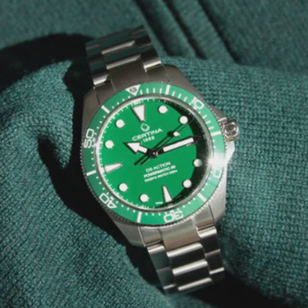 Certina DS Action Diver 38mm Powermatic 80, (ref. C048.807.11.091.00)