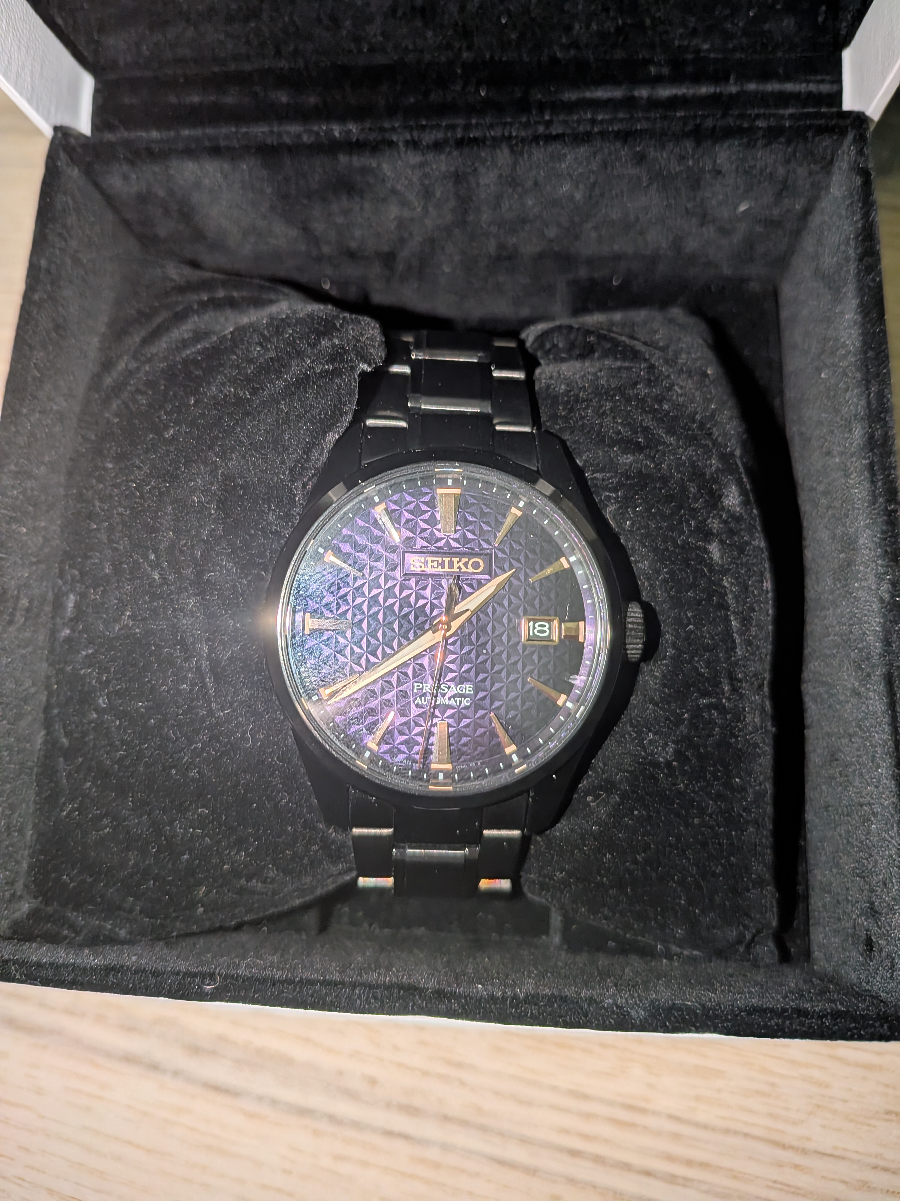 Seiko seiko presage sharp edged akebono