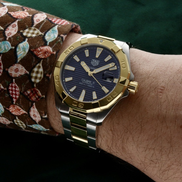 TAG Heuer Aquaracer Calibre 5 Steel/Gold