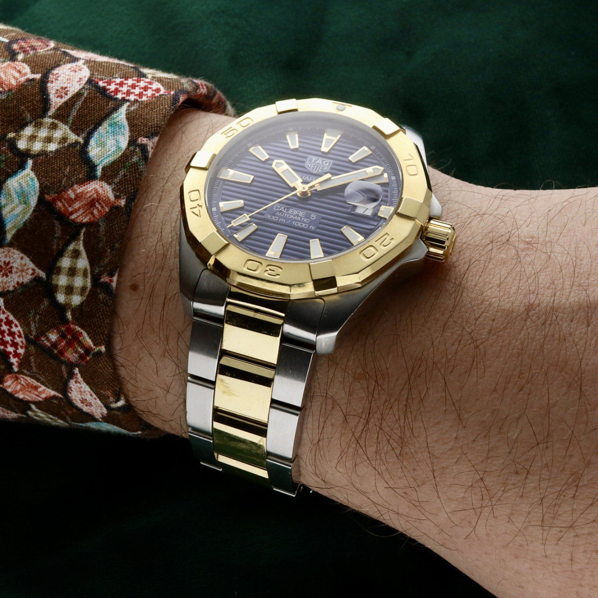 TAG Heuer Aquaracer Calibre 5 Steel/Gold