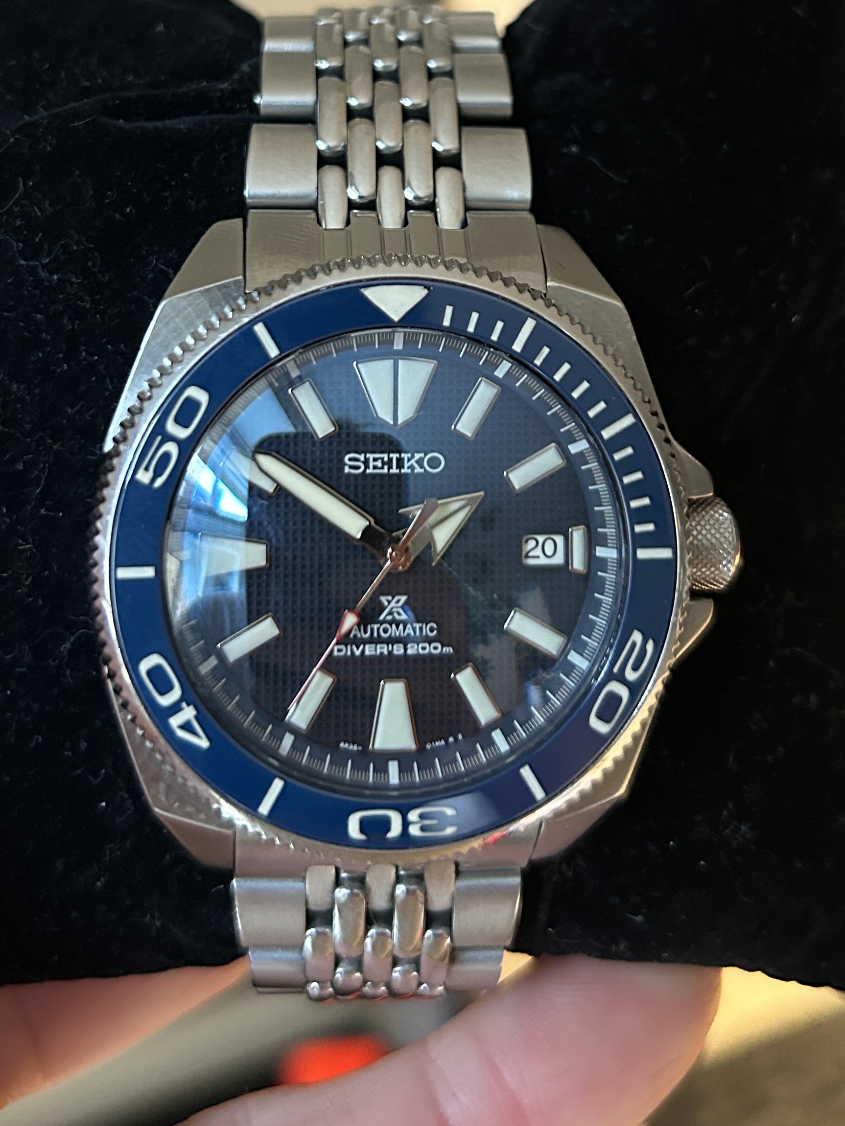 Seiko Samurai 4R35-01V0 MODATTU