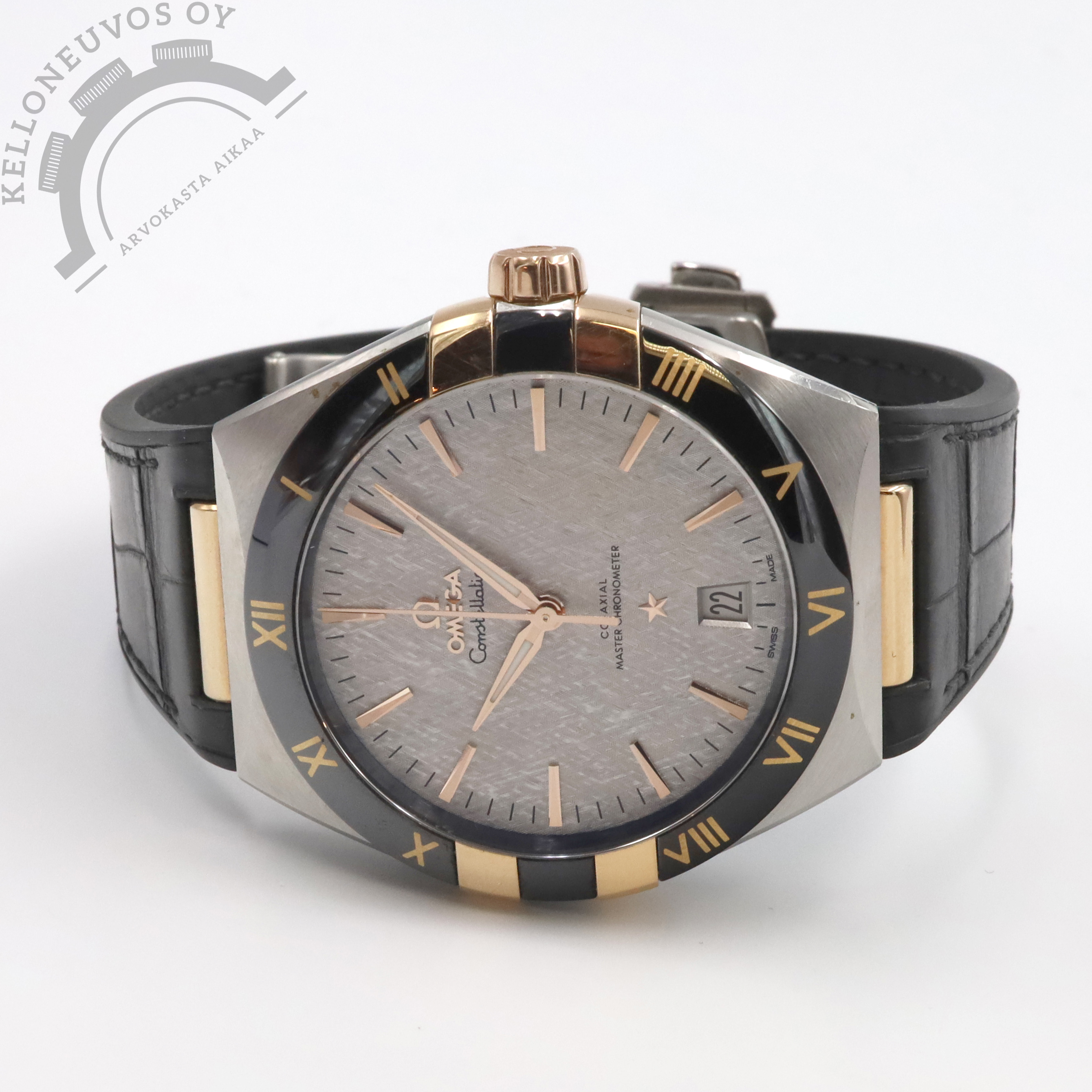 Omega Constellation 41mm Steel/Sedna Gold