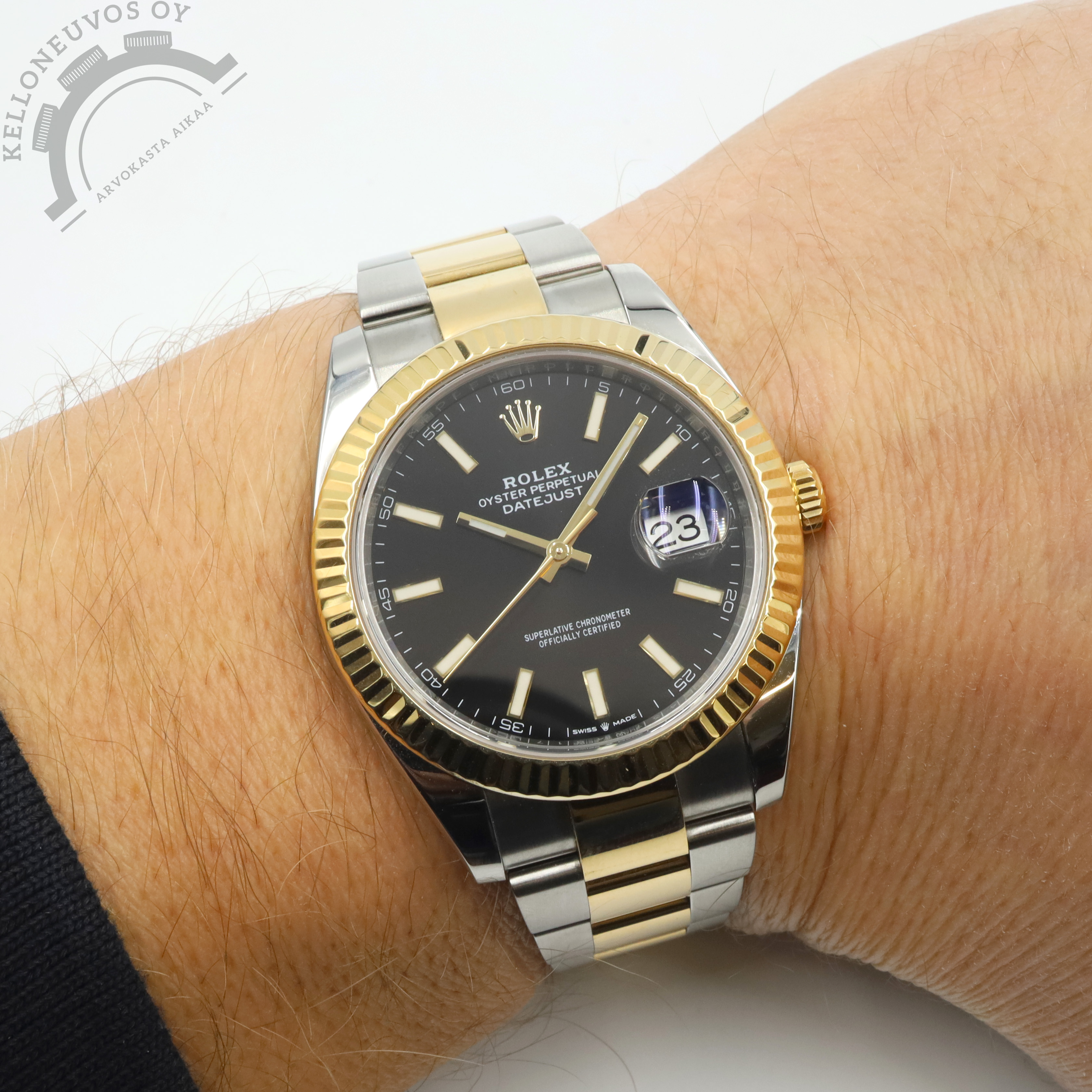 Rolex Datejust 41 Oystersteel and Yellow gold