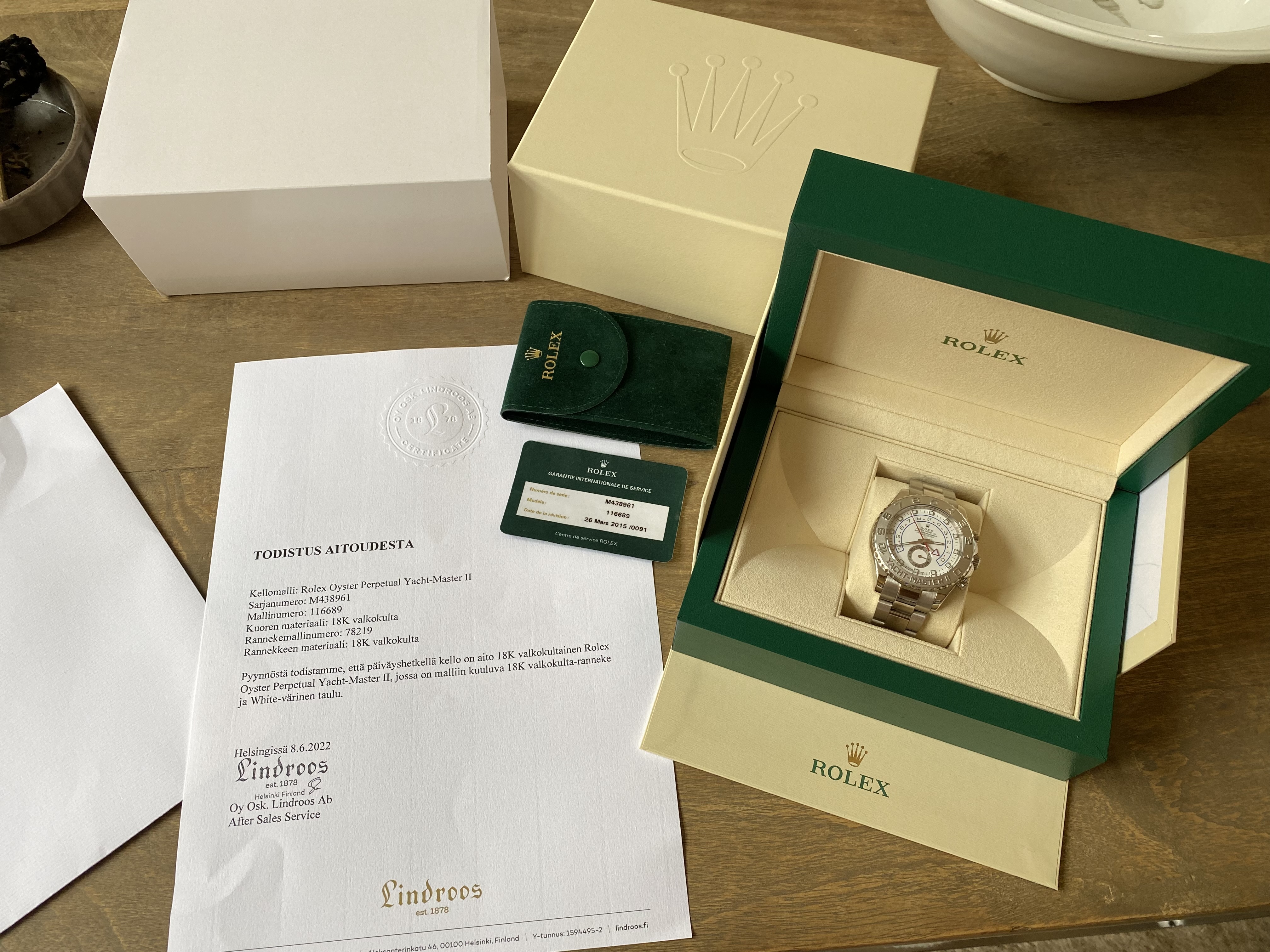 Rolex Yacht-Master II 116689