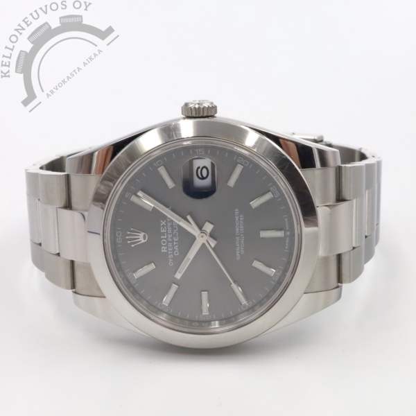 Rolex Datejust 41 Rhodium Dial