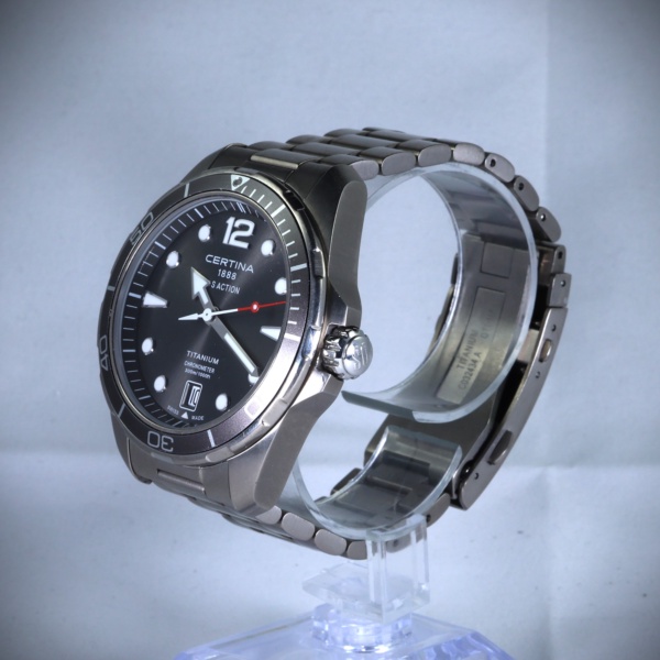 Certina DS Action Titanium Quartz Chronometer.