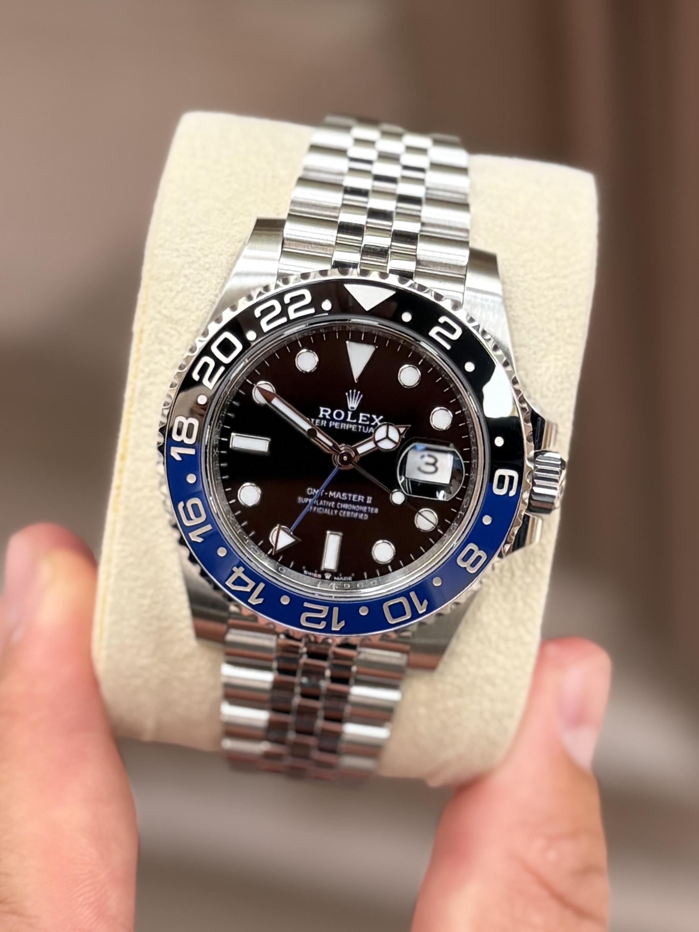 Rolex GMT-Master II "Batgirl"