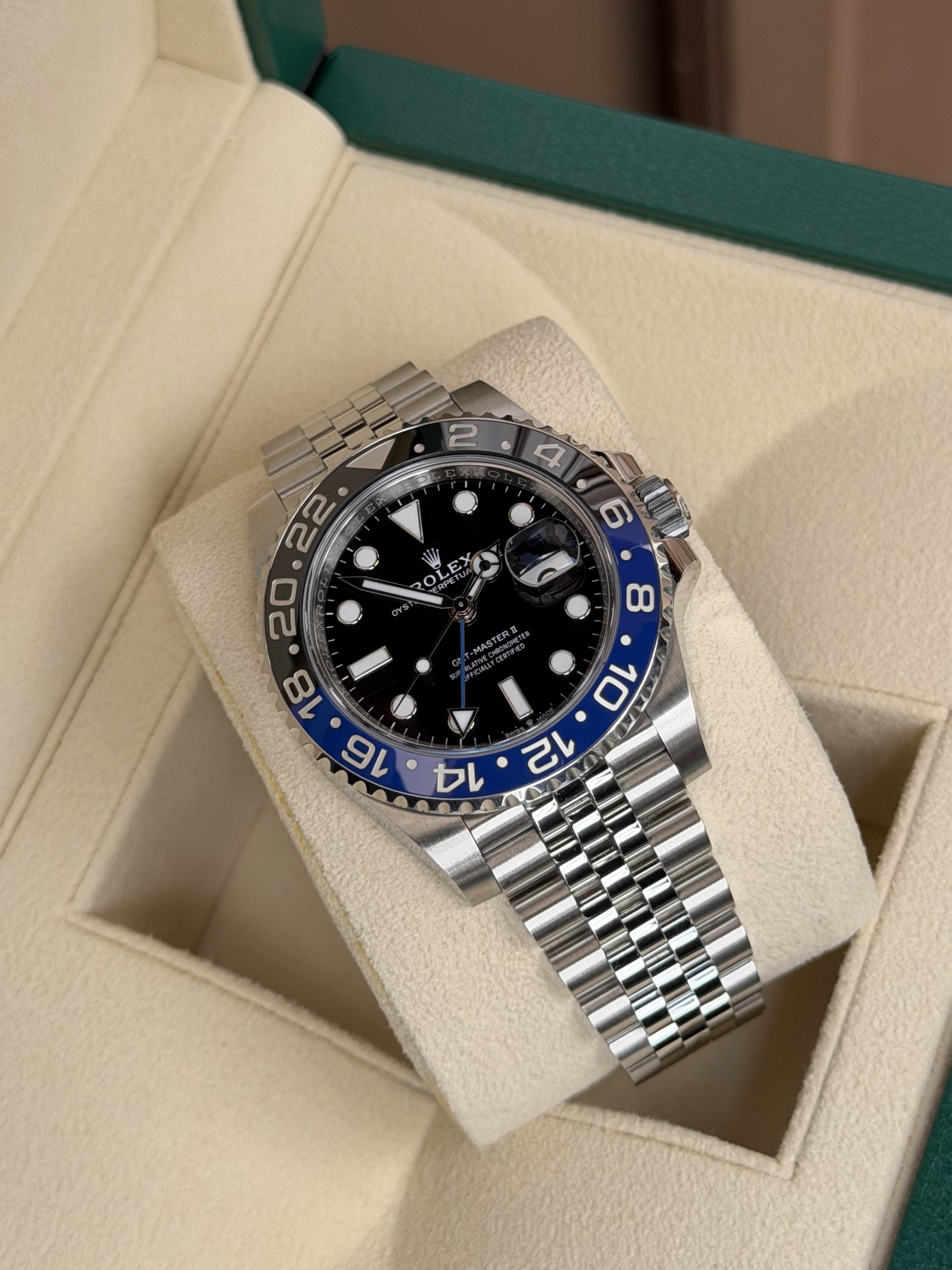 Rolex GMT-Master II "Batgirl"
