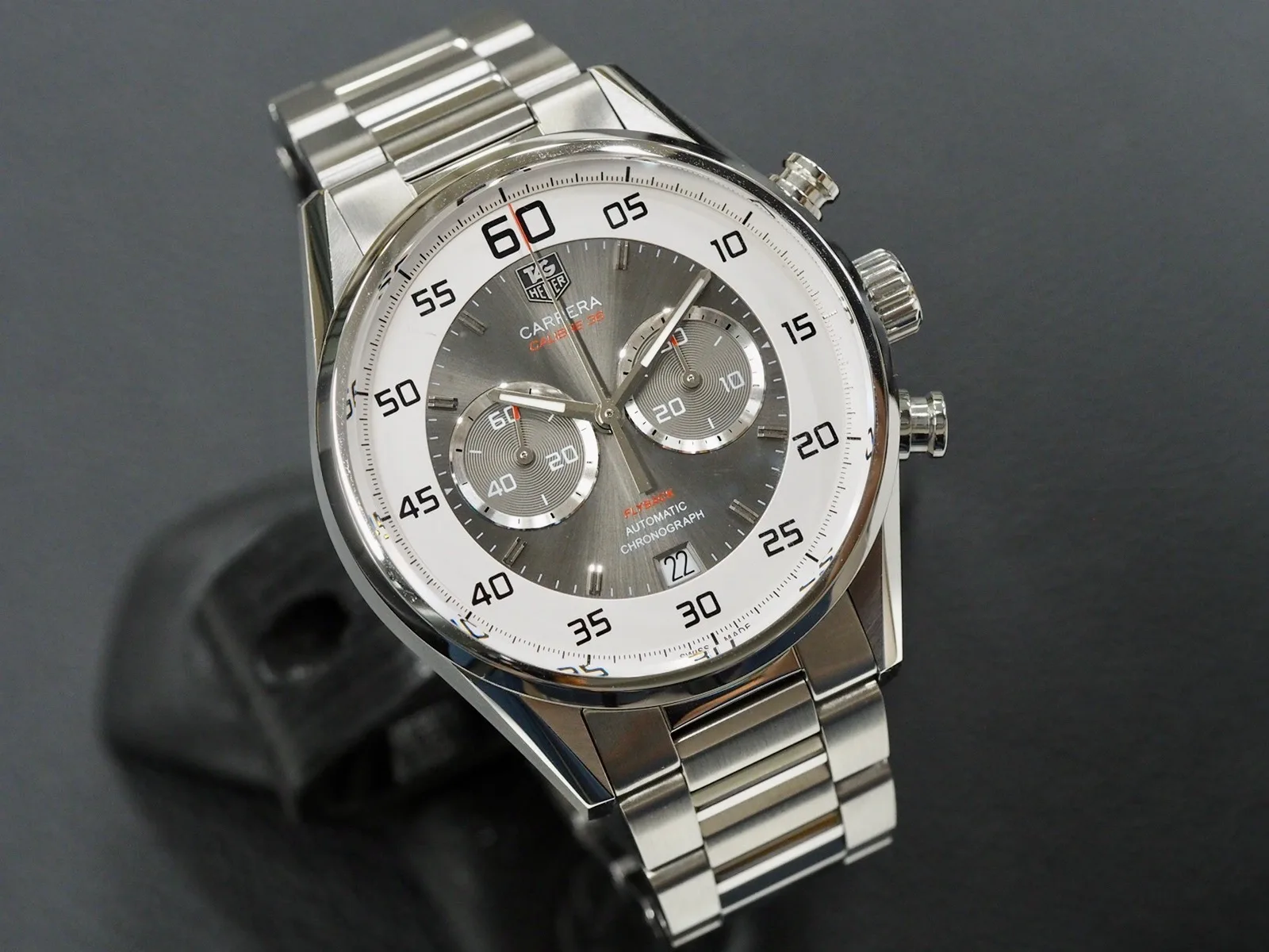 Tag Heuer Carrera Flyback Calibre 36, huollettu