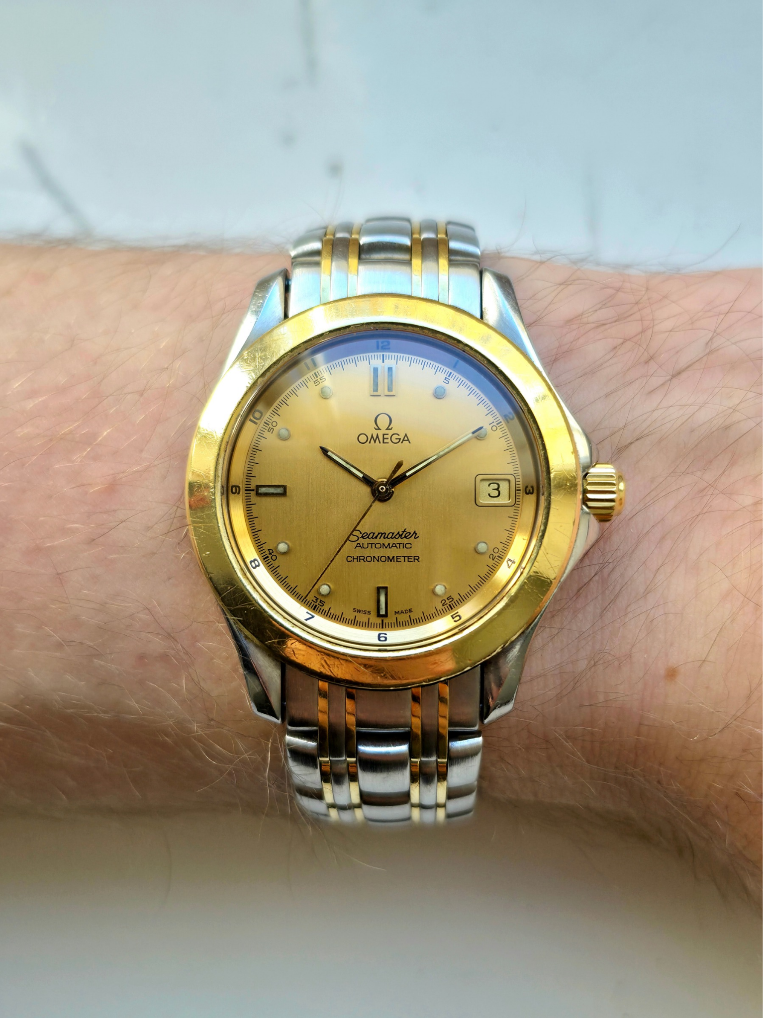 Omega Seamaster 120 Steel & Gold
